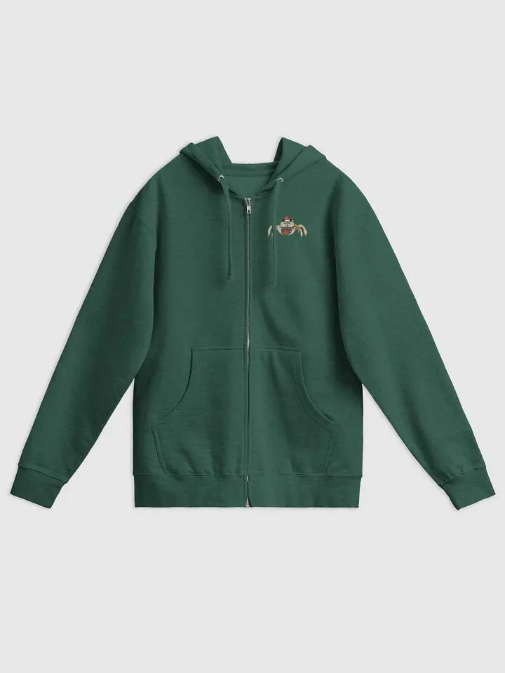 Crabsmas Zip Up A product image (1)