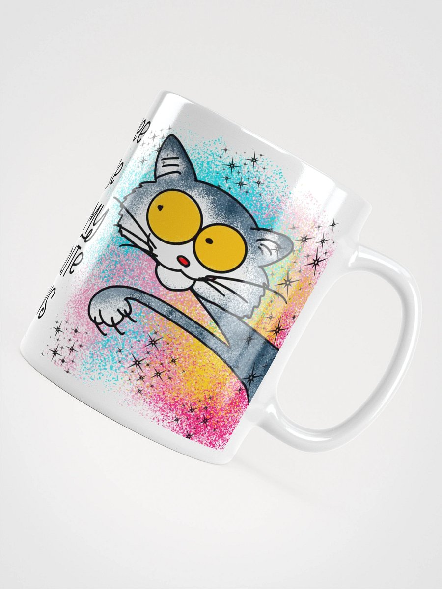 Claws & Coffee Cartoon Mug product image (10)