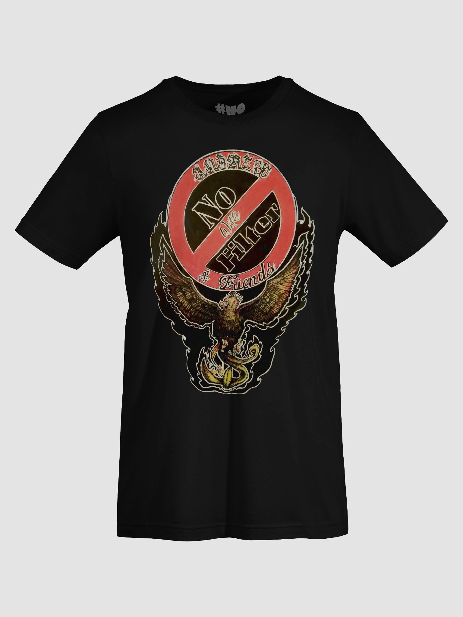 No Filter Basic Tee [thespacechief75 design] product image (7)