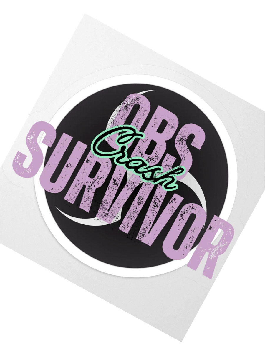 OBS Crash Survivor Stickie product image (5)