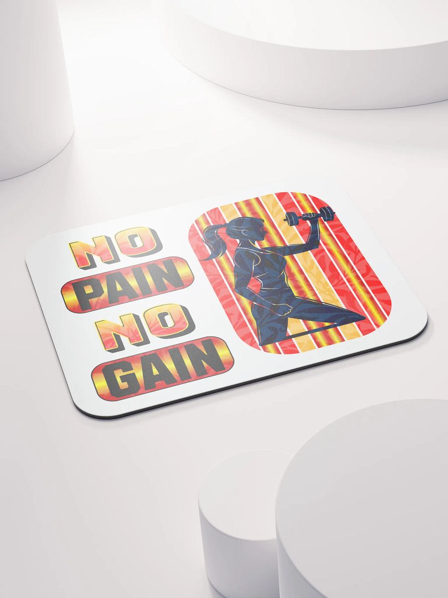 No Pain No Gain Mouse Pad product image (4)