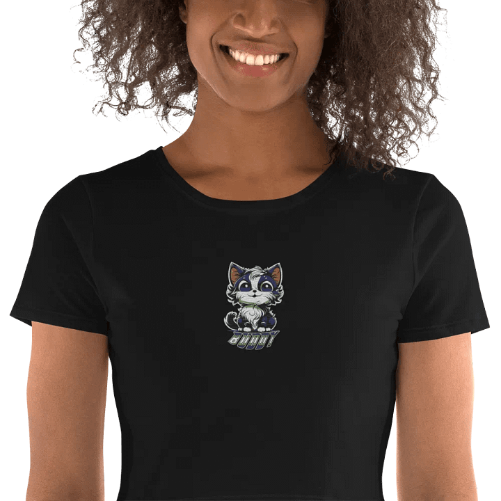 Buddy Bella+Canvas Women's Crop Tee (EMBRODERED) product image (1)