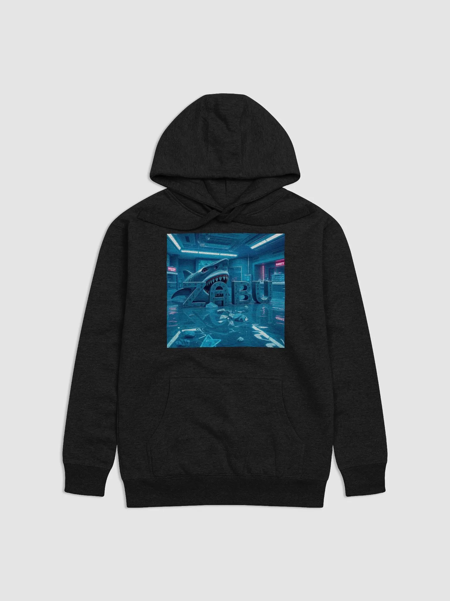 ZABU Shark Attack Unisex Hoodie product image (2)