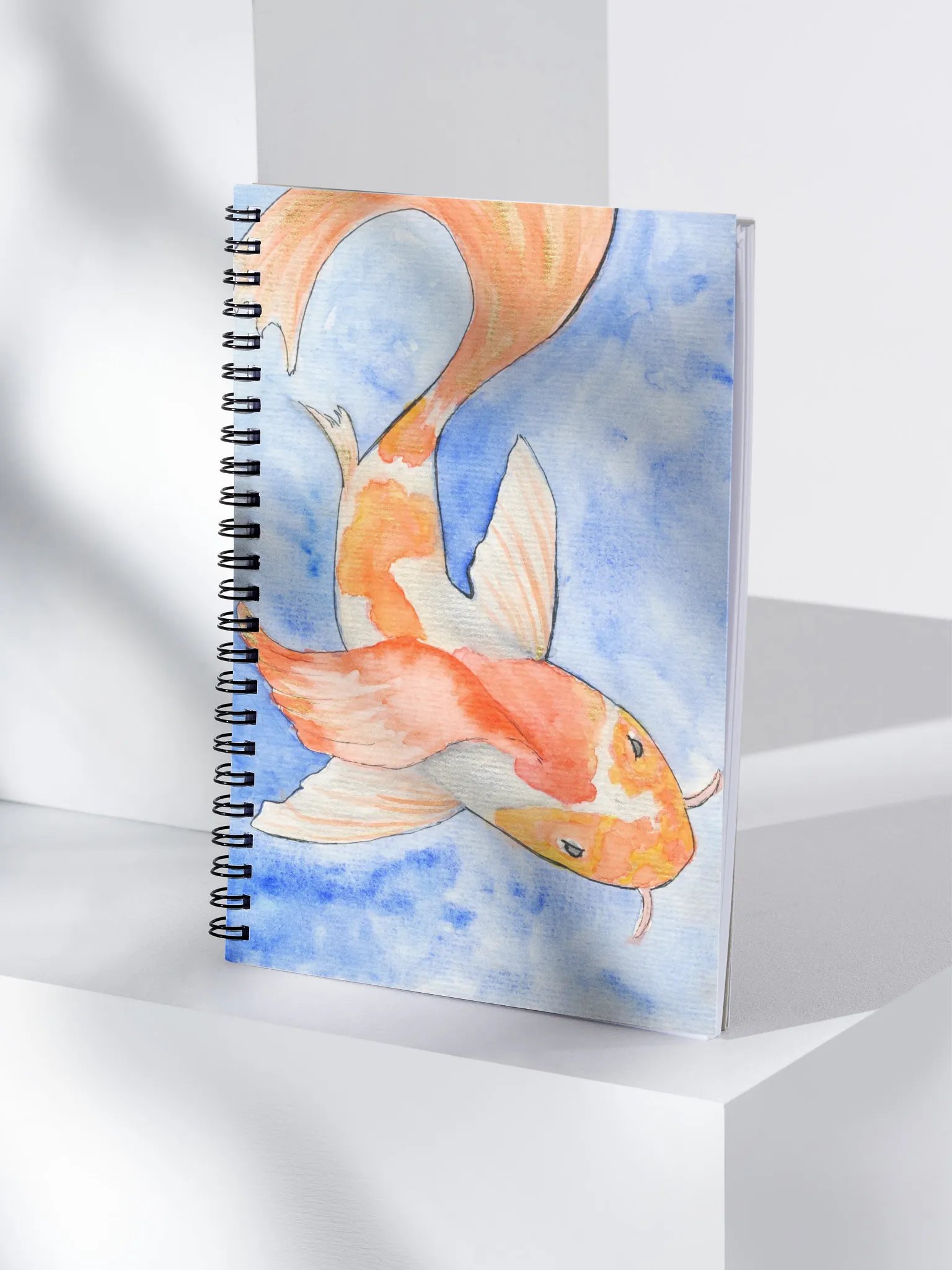 Golden Koi Blank Journal product image (1)