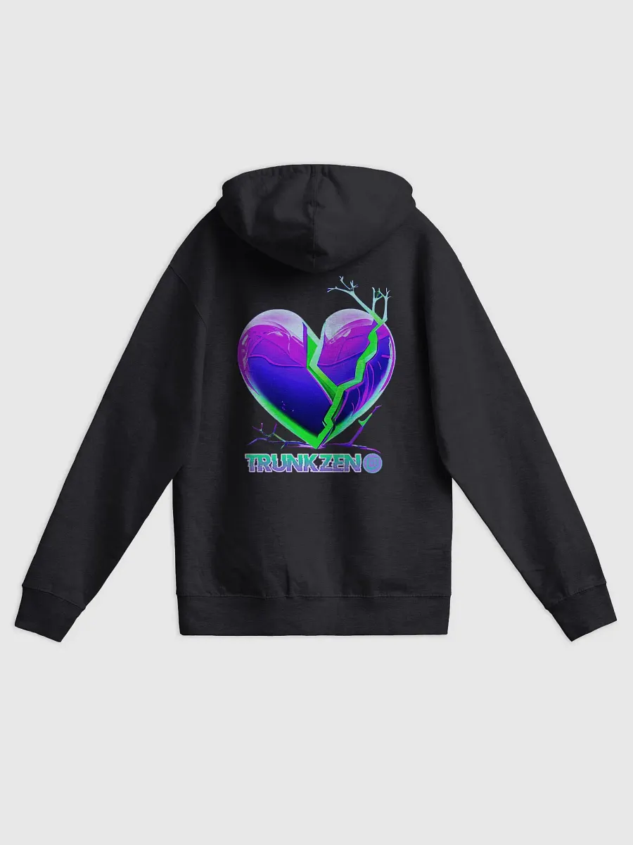 TZCrazyHeart Zip front hoodie product image (2)