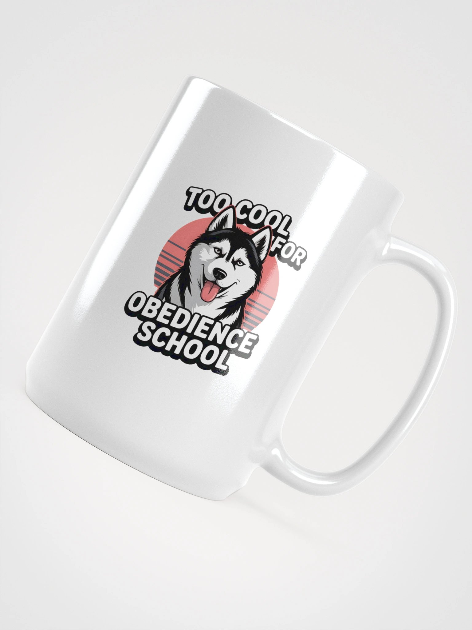 Sunset Husky Too Cool Mug product image (4)