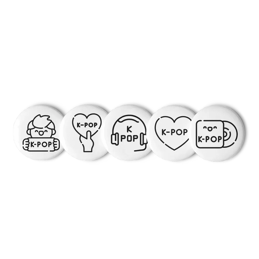 I love kpop black and white icons 2 product image (6)