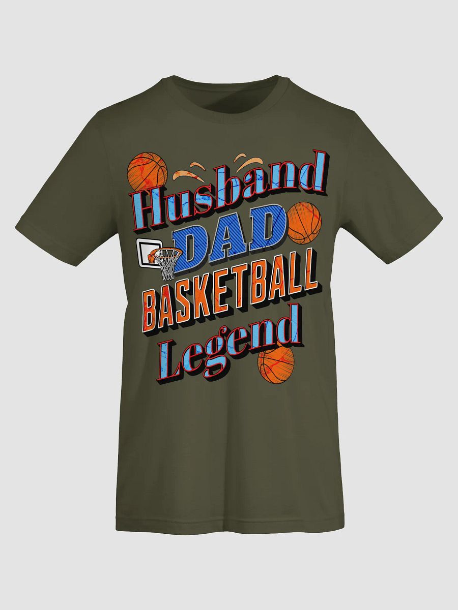 Husband Dad Basketball Legend T-Shirt product image (19)
