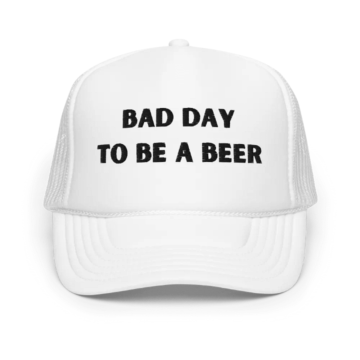 Bad Day to be a Beer GOAT MODE Embroidered Trucker Hat product image (1)