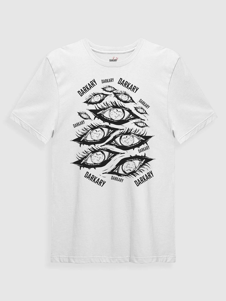 DARKARY Eyes White T-shirt product image (1)