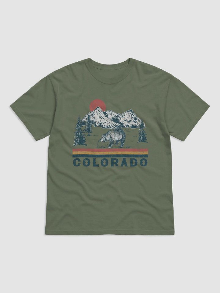 A Black Bear in Colorado Tee | Retro-Style Western T-Shirt for Travel and Road Trips product image (20)