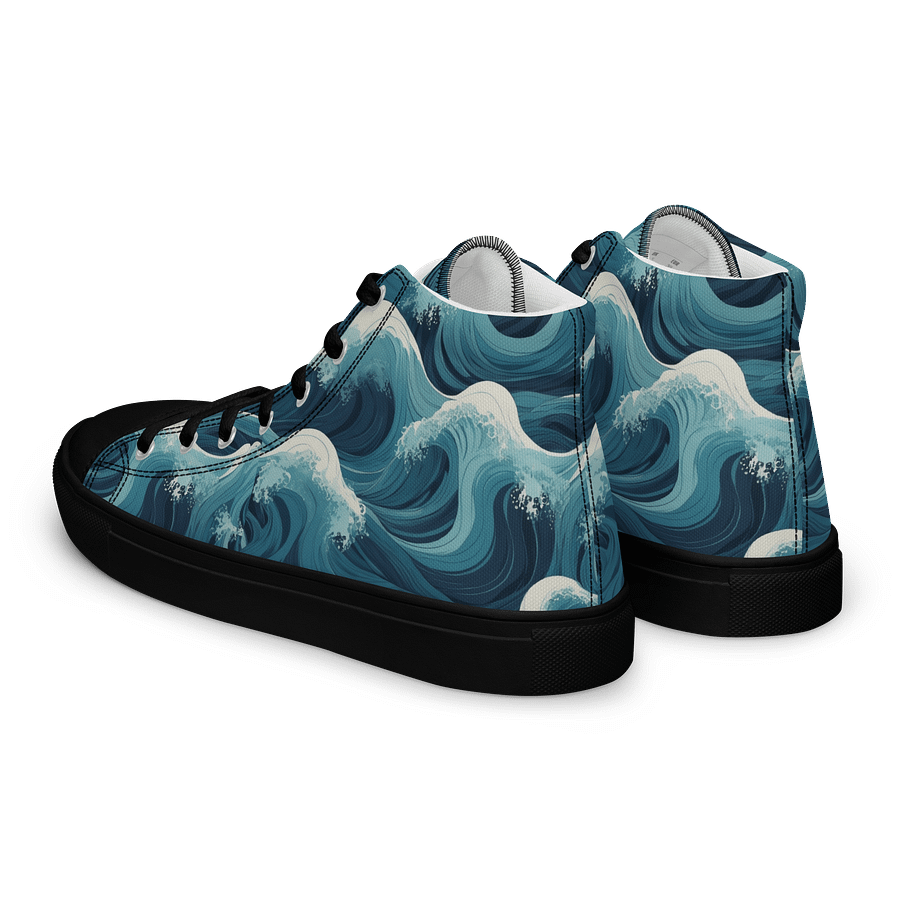Retro Wave Women's High Top Sneakers product image (5)
