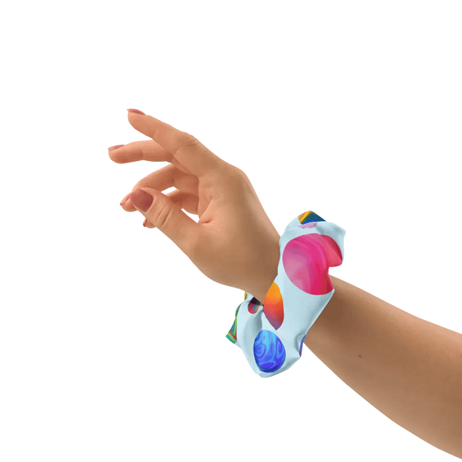 Gradient Circles All-Over Scrunchie product image (6)