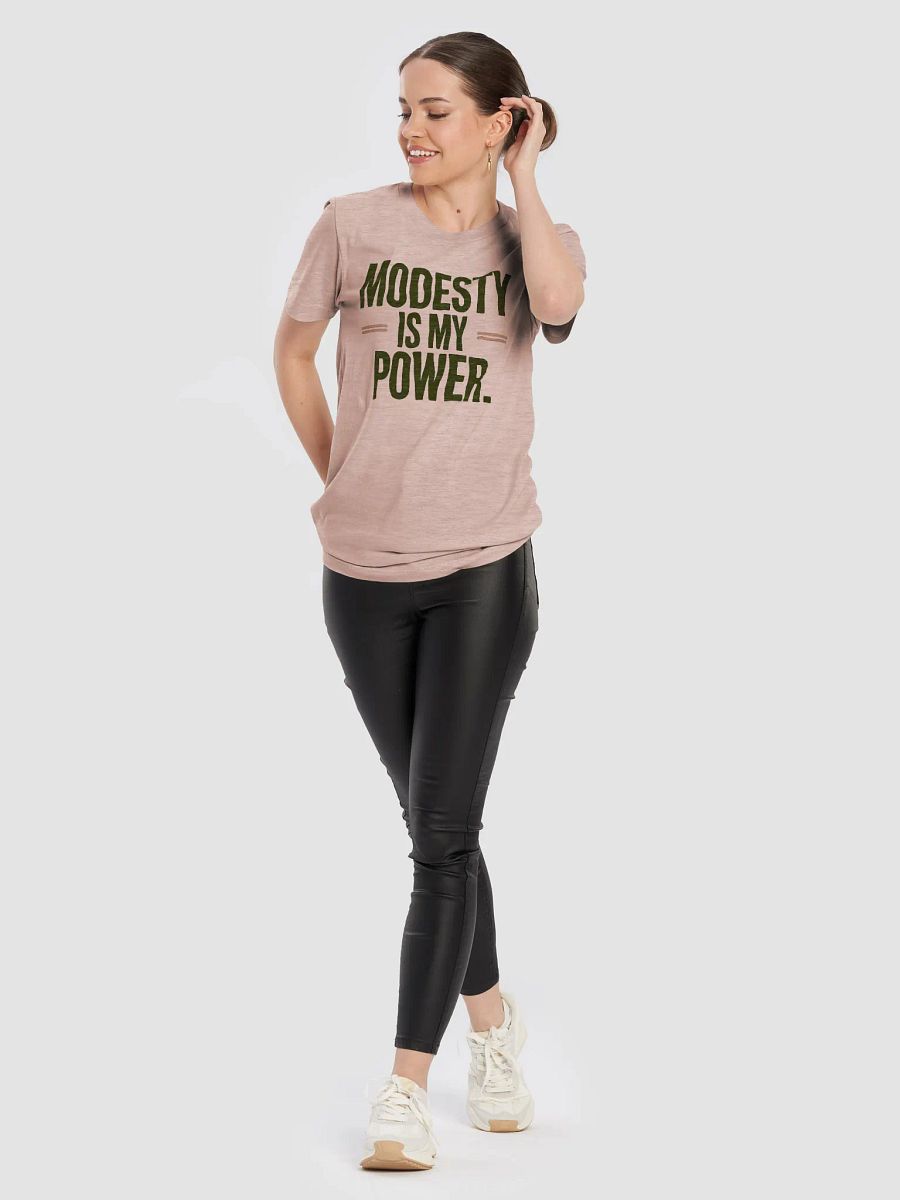 Modesty Power Tee, Empowering Gift, Bold Statement Shirt product image (8)
