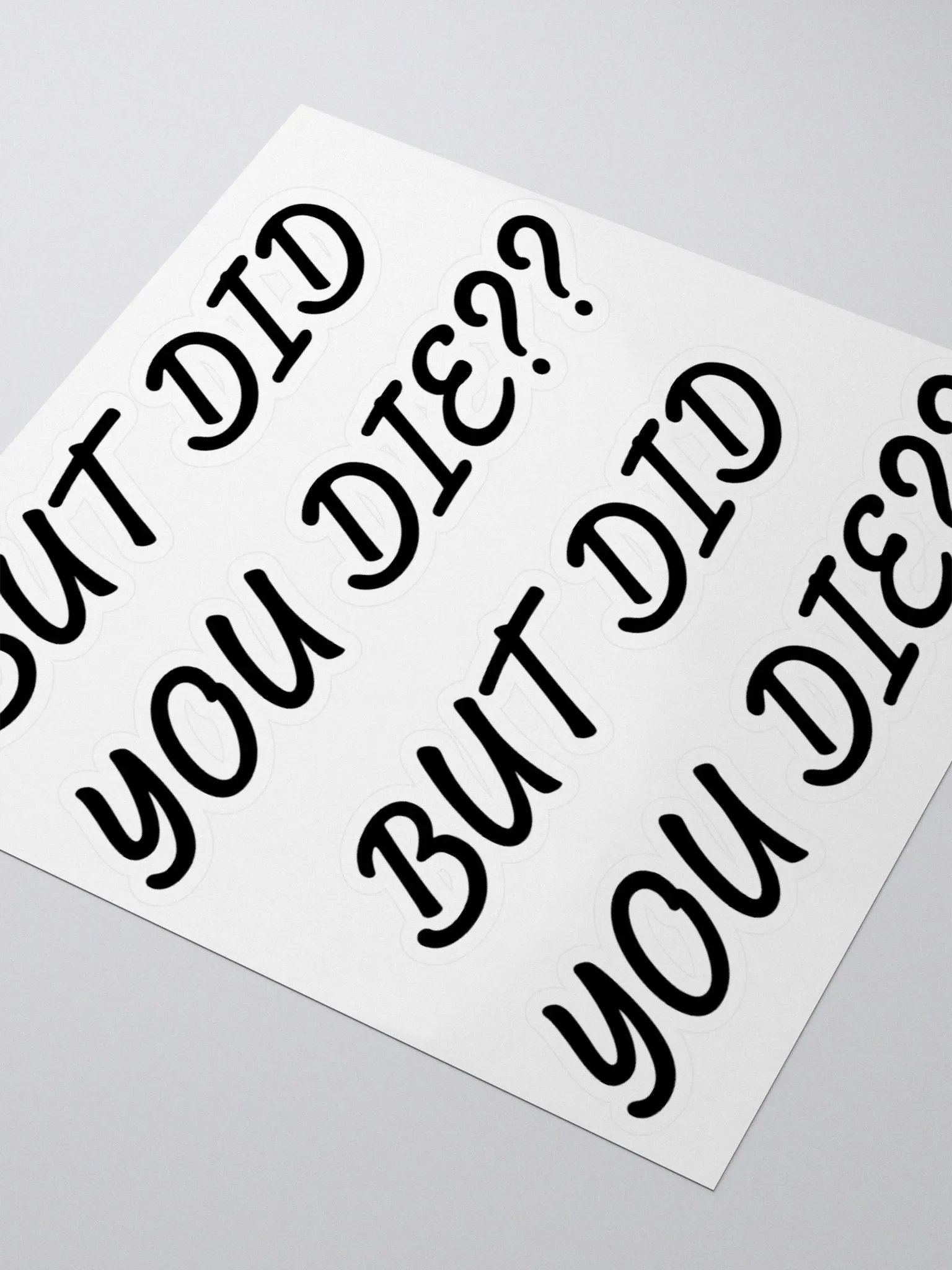 But Did You Die?? product image (8)