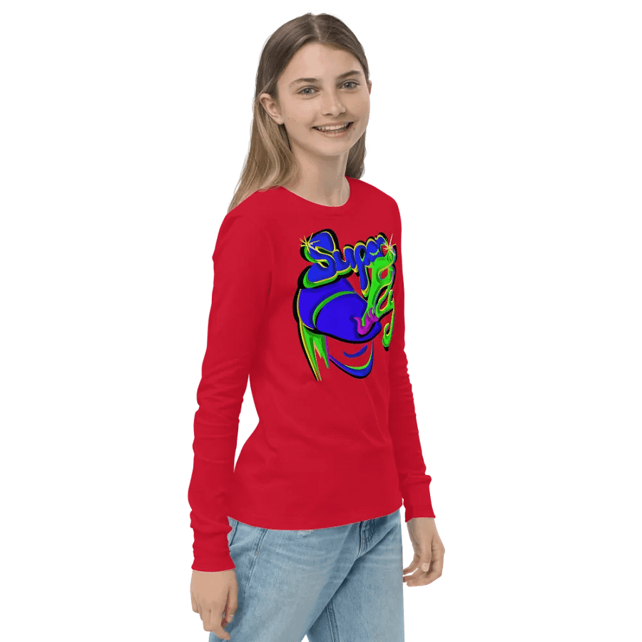 Super Fly Graffiti Youth Long Sleeve Tee product image (4)
