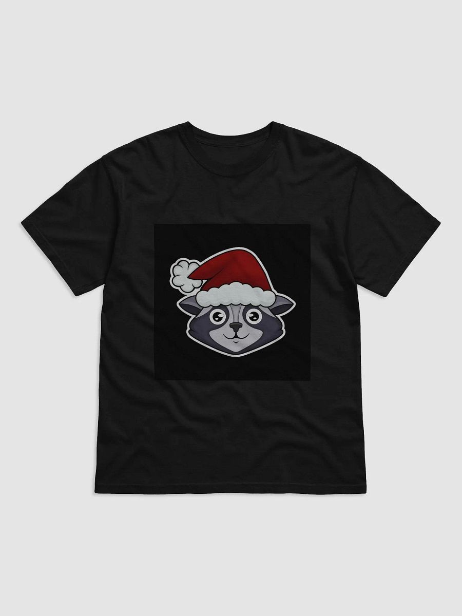 Santa Raccoon Holiday T-Shirt product image (1)