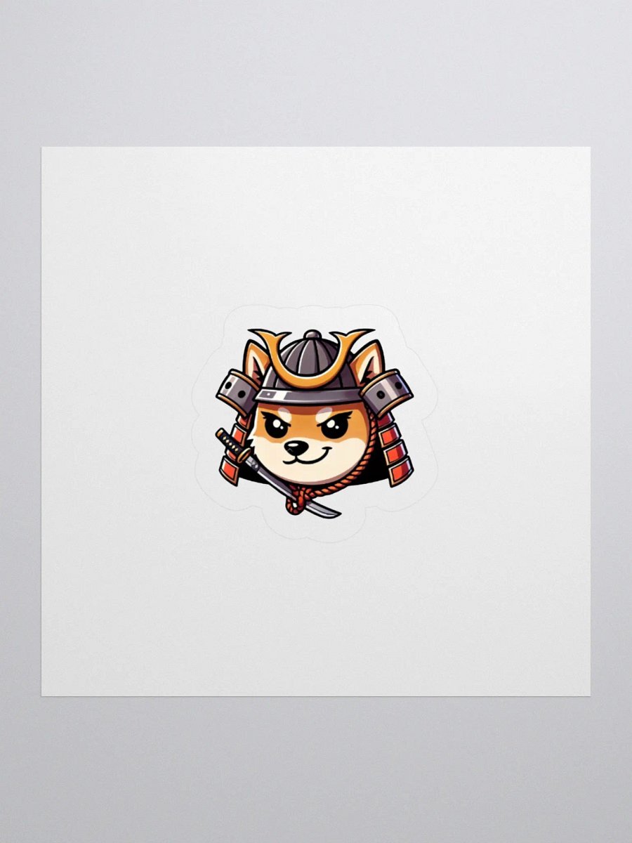 Nova Samurai Inu Kiss Cut Sticker product image (1)