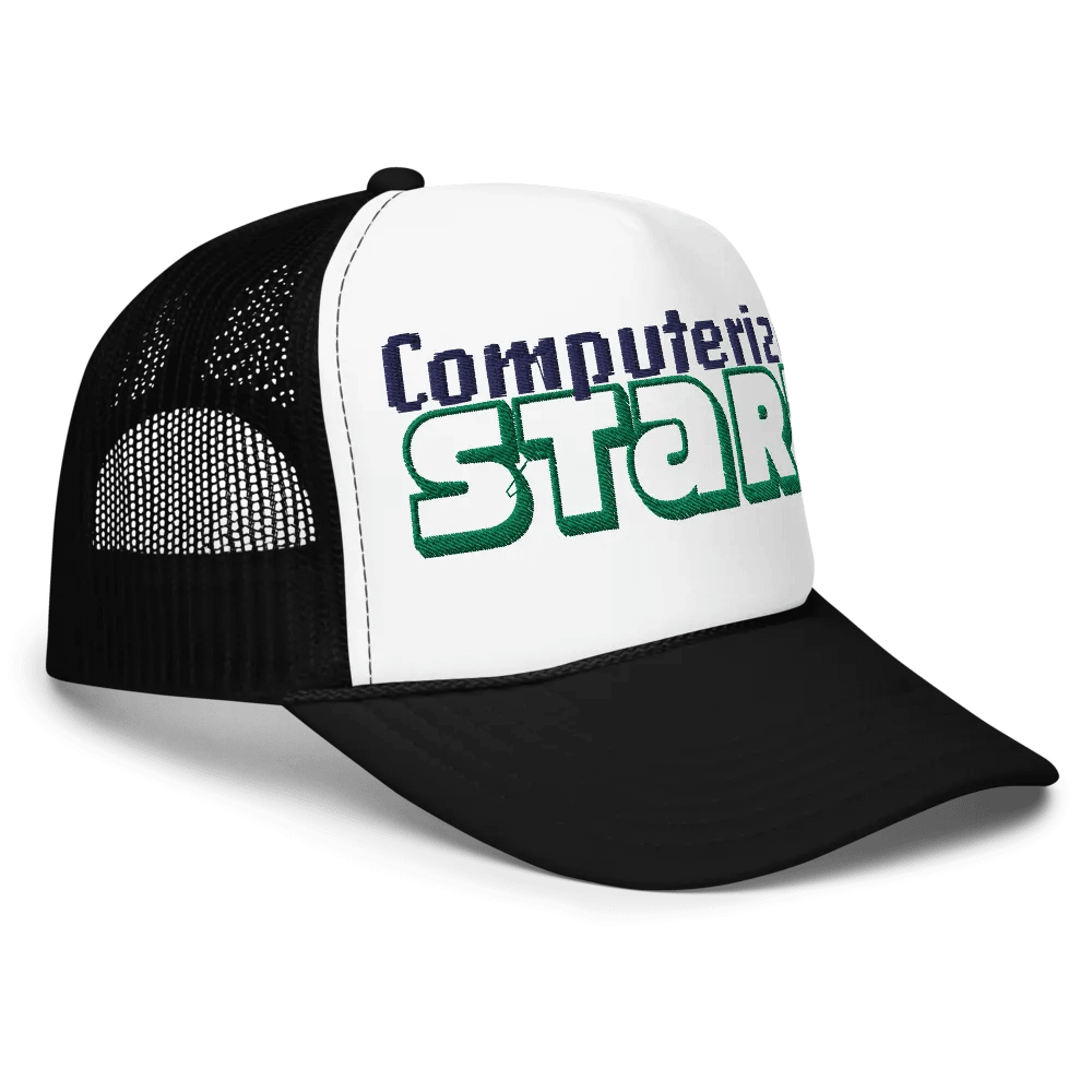 Computerized Start™ Embroidered Trucker Hat product image (3)