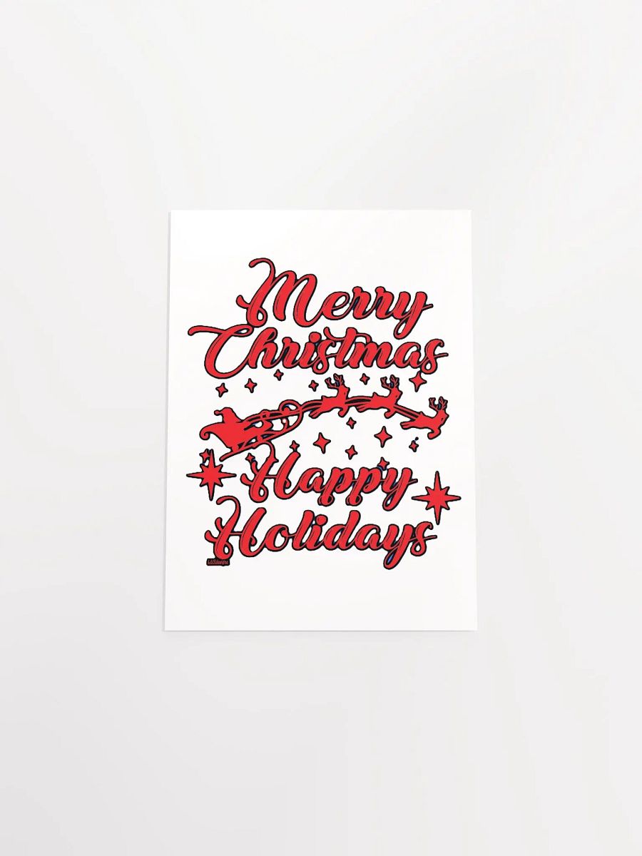 MERRY CHRISTMAS HAPPY HOLIDAYS product image (14)