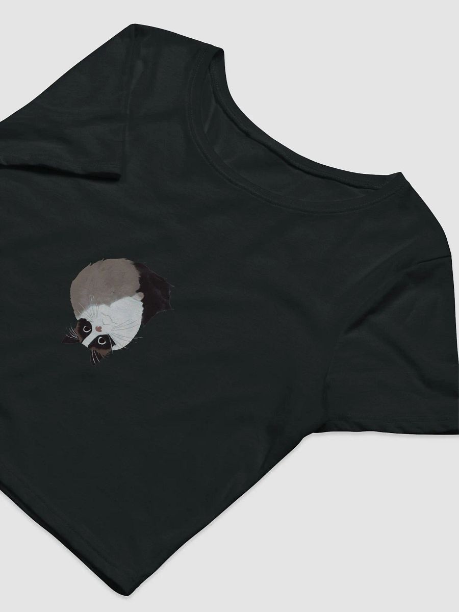 Upside Down Cat Crop Tee product image (5)