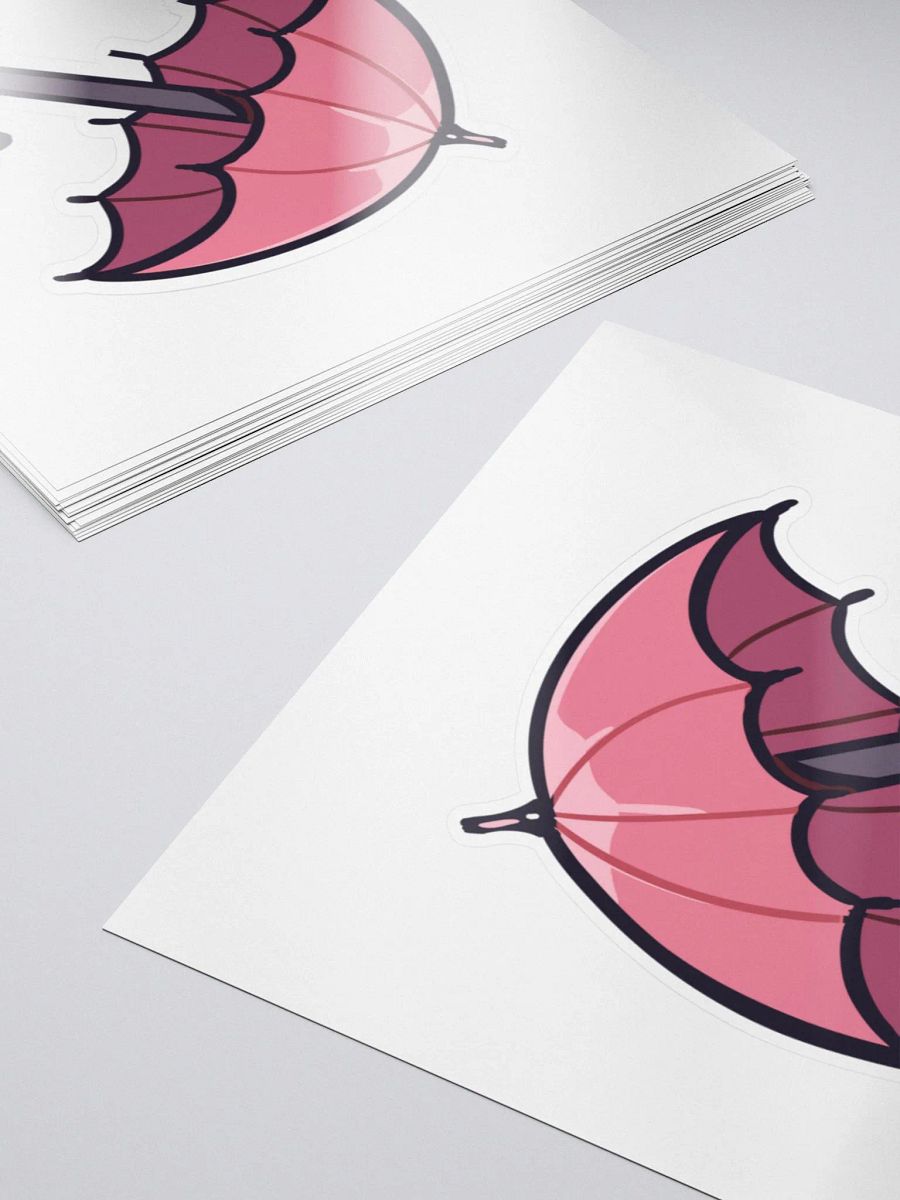 Pink Umbrella Sticker product image (5)