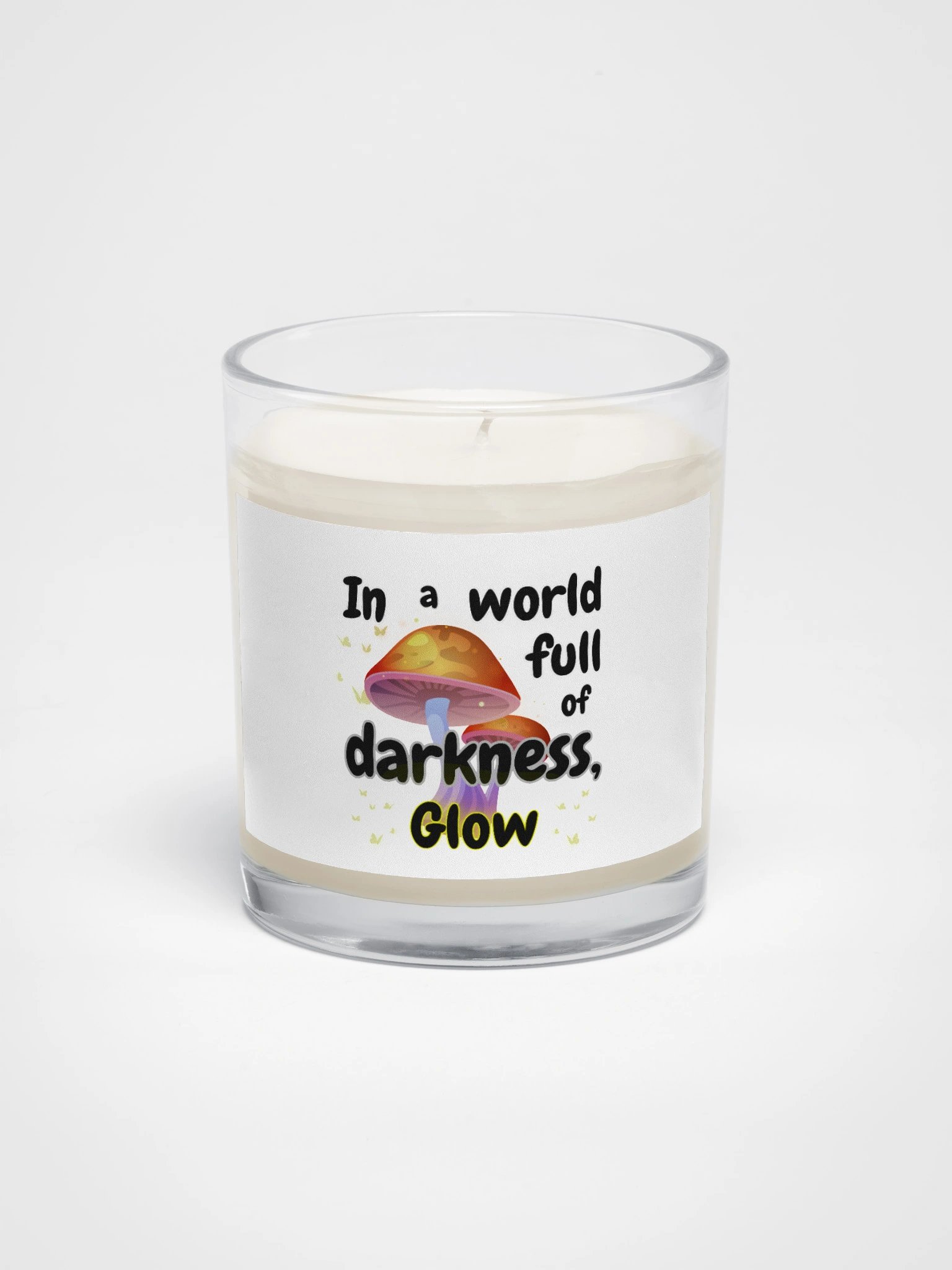 Glowing Mushroom Soy Candle product image (1)