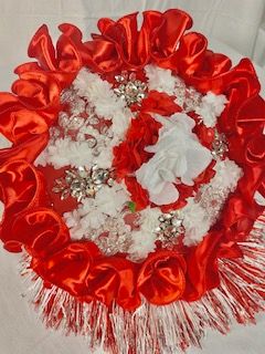 Custom Red Wedding Parasol product image (2)