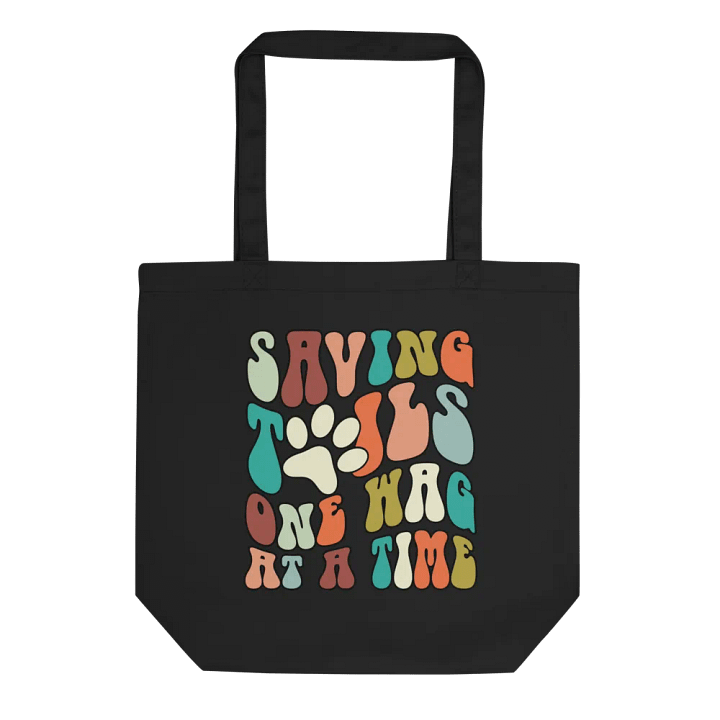 "Saving tails" black bag (medium size) product image (2)