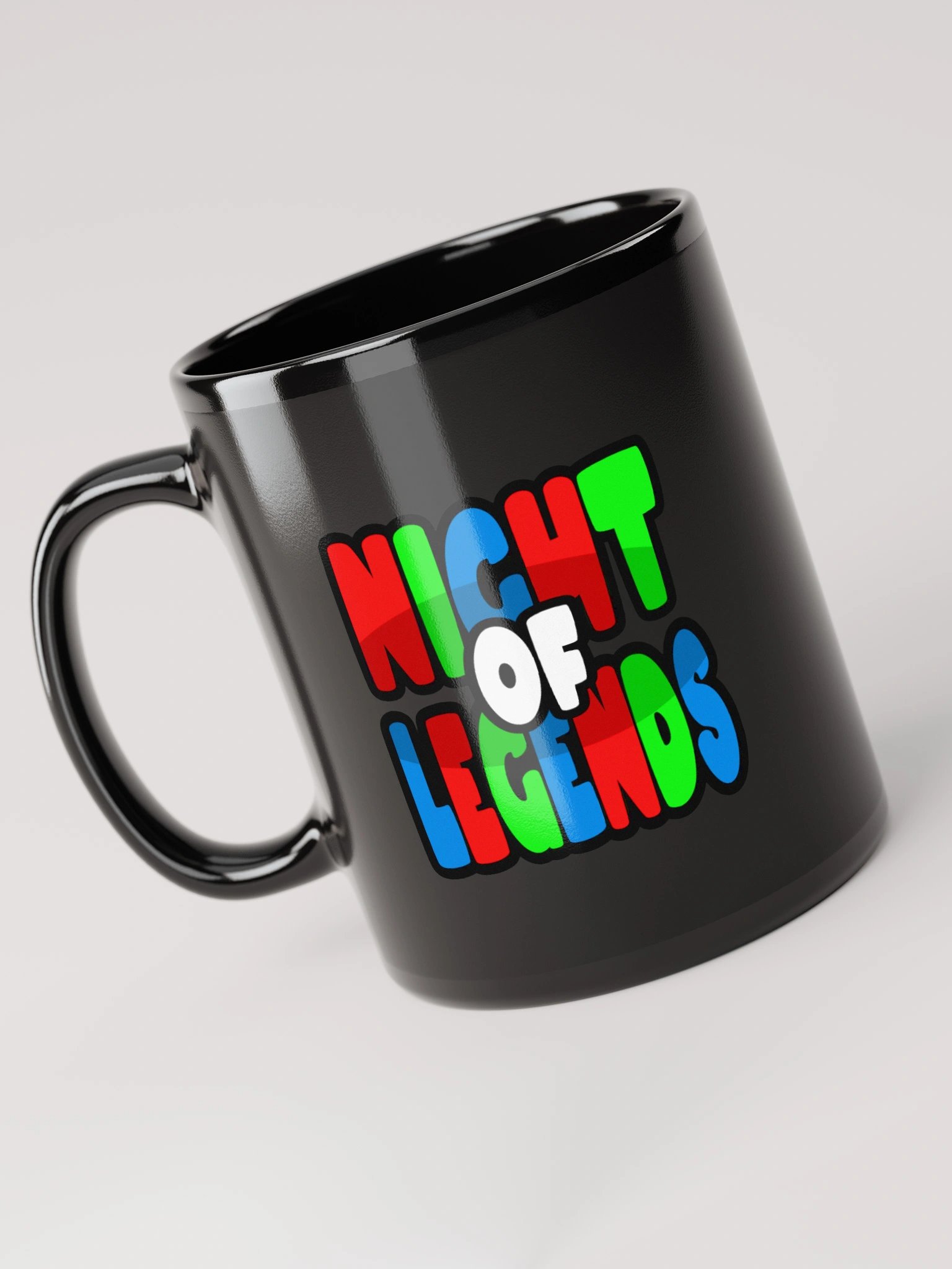NIGHT OF LEGENDS BLACK COFFEE MUG product image (3)