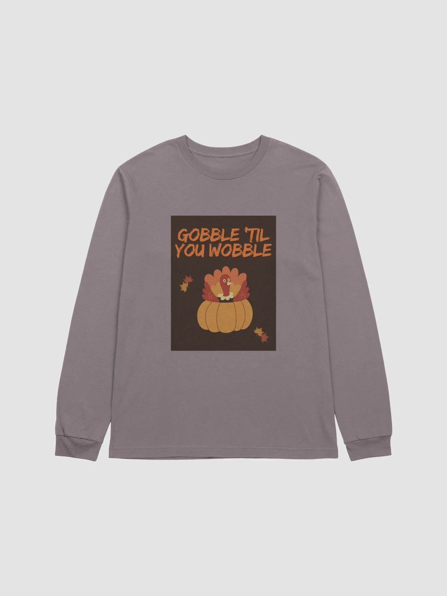 🦃🍁 THANKSGIVING FUNNY TEES 4 U FOR WOMEN - “Gobble ’til you Wobble.” product image (1)
