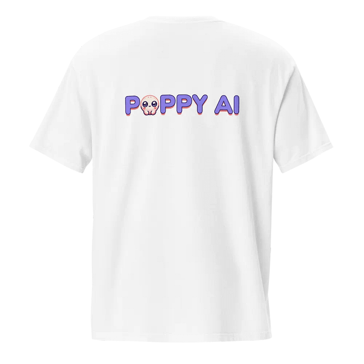 Poppy AI Pocket Tee - White product image (1)