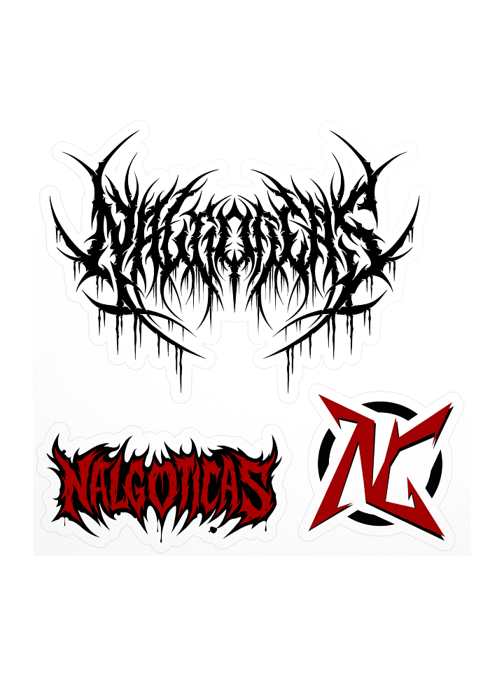 Nalgoticas Metal Alt Sticker Bundle product image (1)
