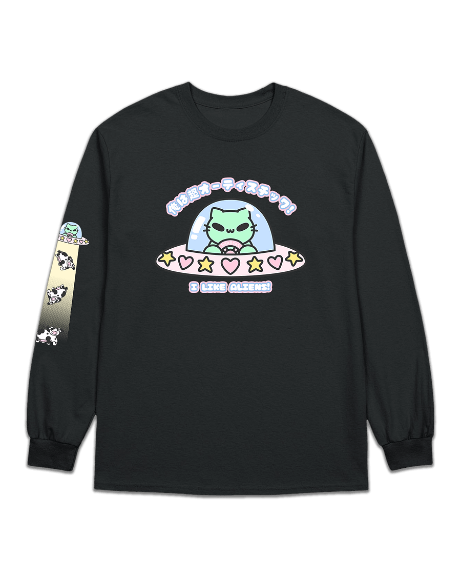 👽𝗜 𝗟𝗜𝗞𝗘 𝗔𝗟𝗜𝗘𝗡𝗦 longsleeves product image (1)