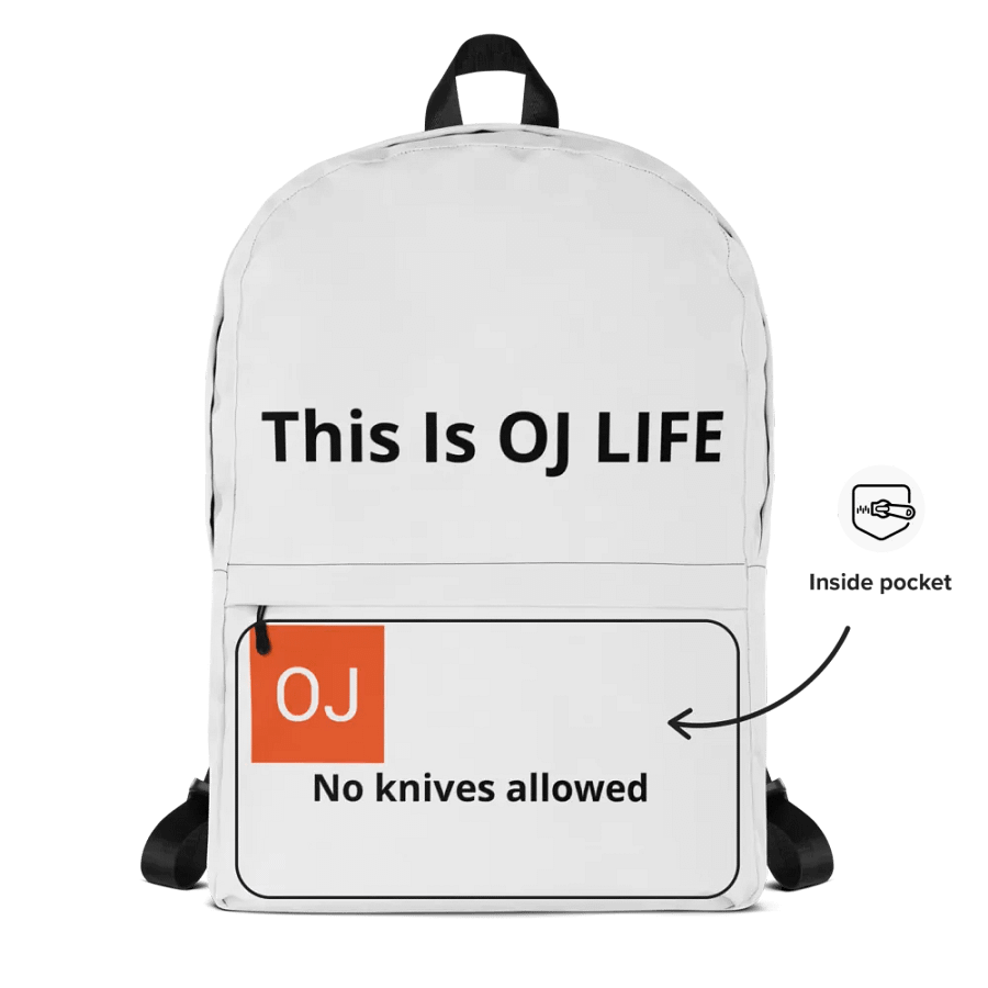 OJ LIFE Backpack product image (12)