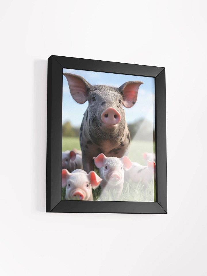 Matriarch and Her Piglets Framed Poster product image (6)