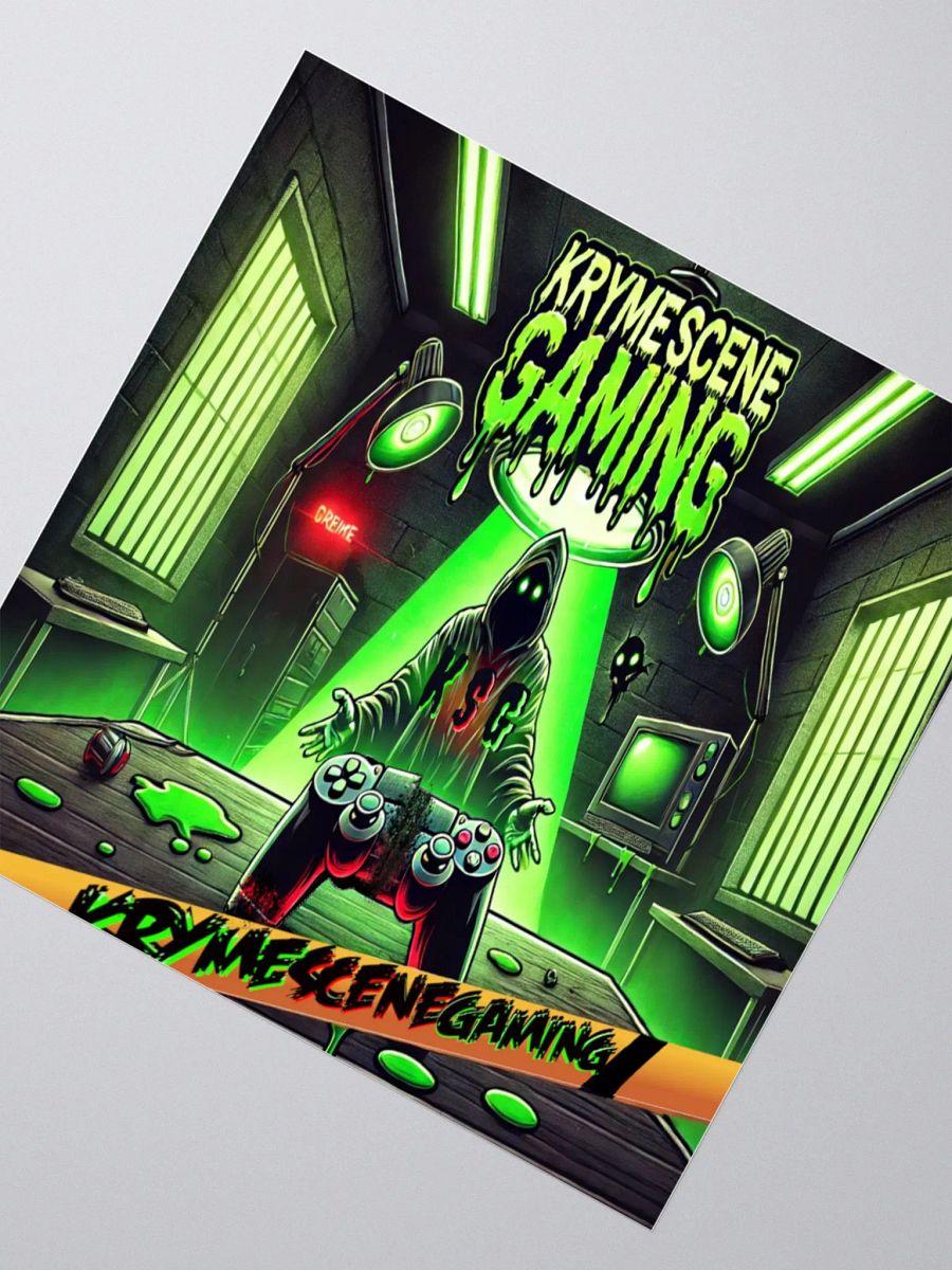 KrymeSceneGaming Vinyl Sticker 🎮🔪 product image (10)