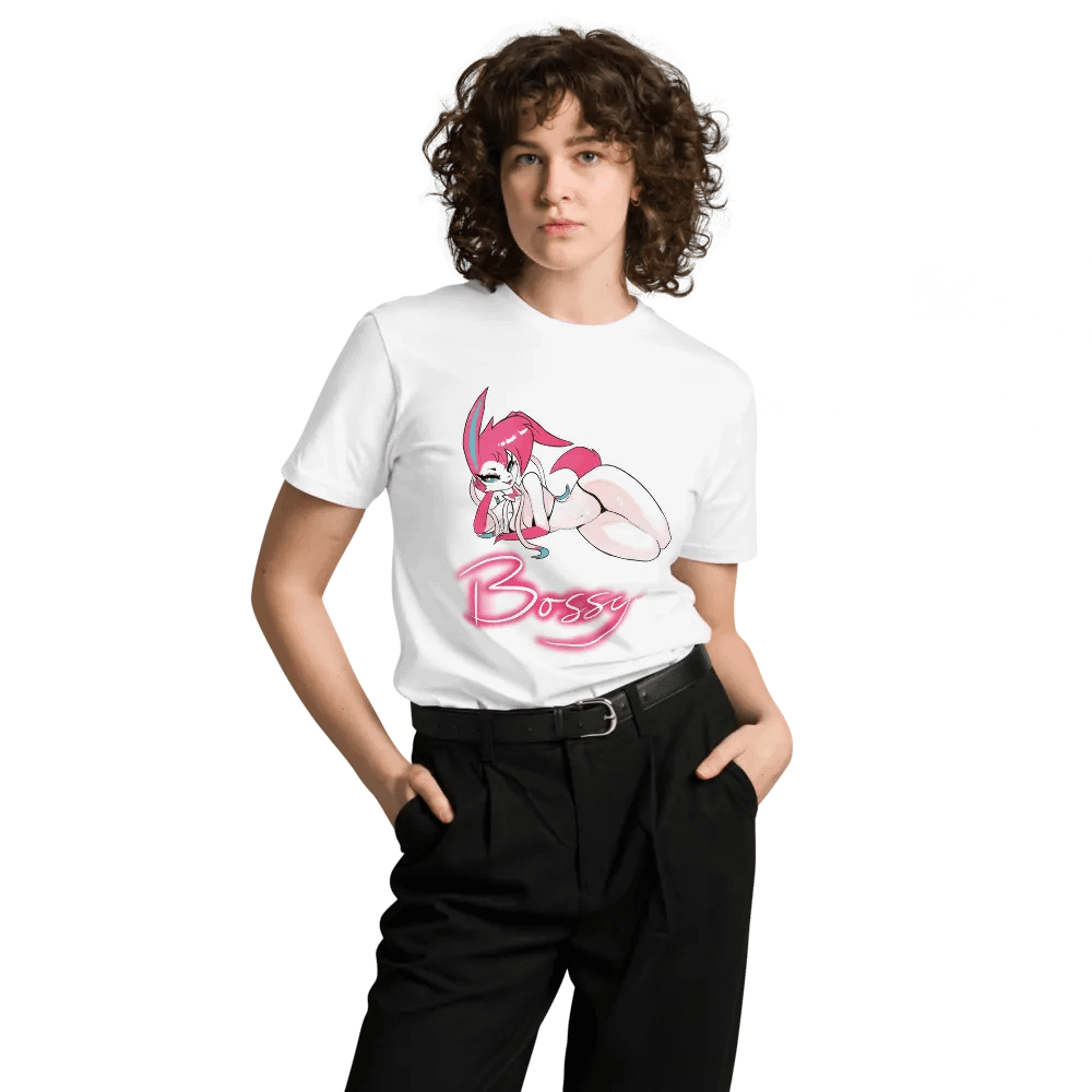 SylvyBoss Bossy Tee White product image (8)