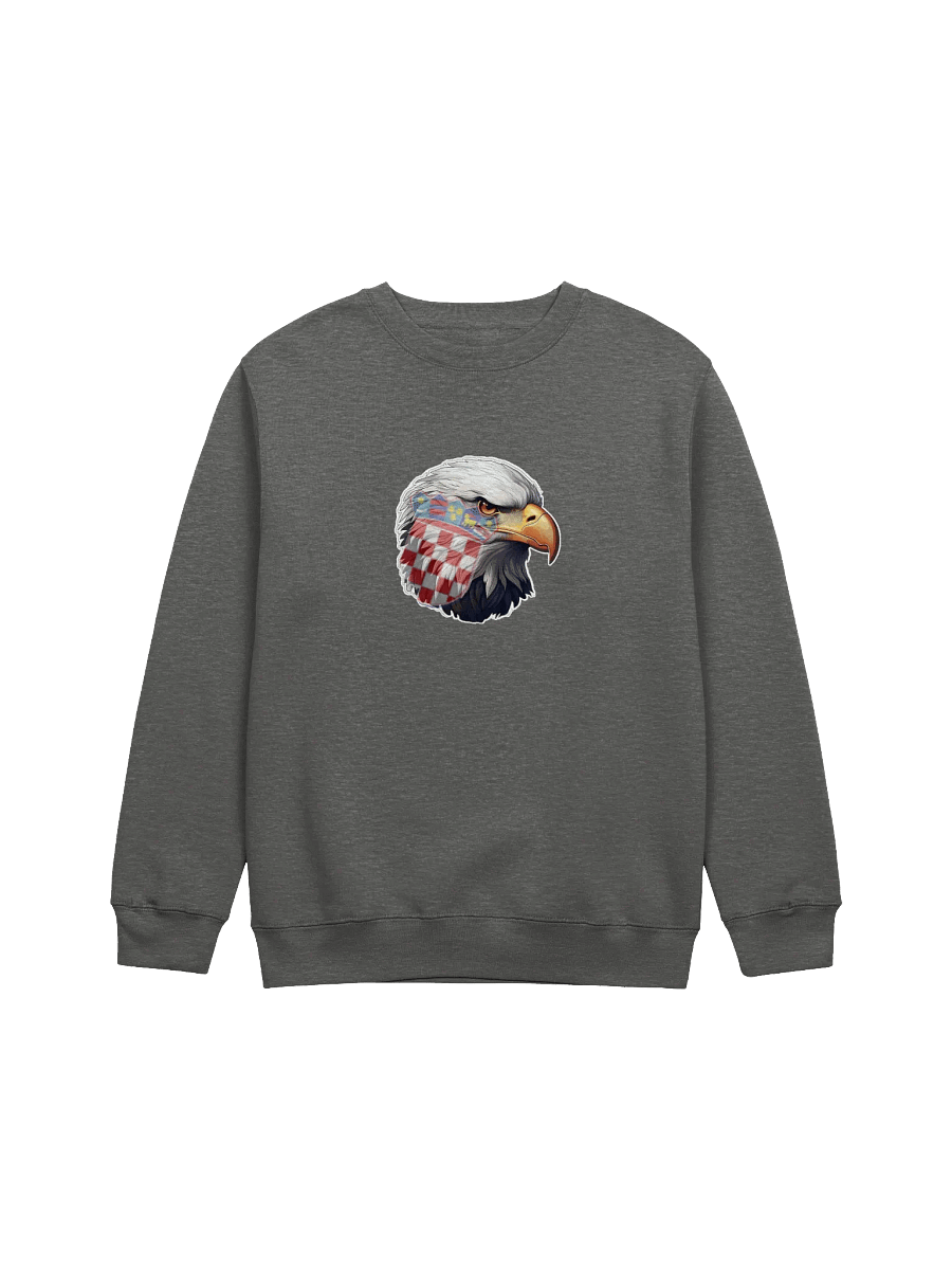 Croatian Eagle Flag Crewneck Sweatshirt product image (5)