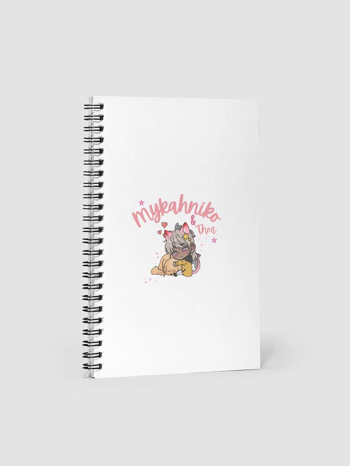 Mykah and Thor Cuddle Notebook product image (1)