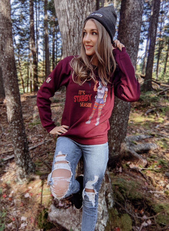 It's Stabby Season Sweatshirt product image (14)