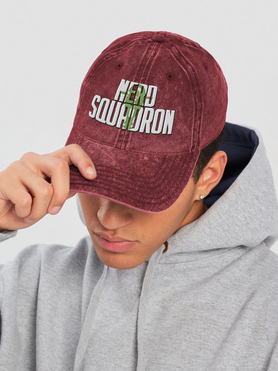 Nerd Squadron Vintage Wash Dad Hat(Slave 1) product image (13)