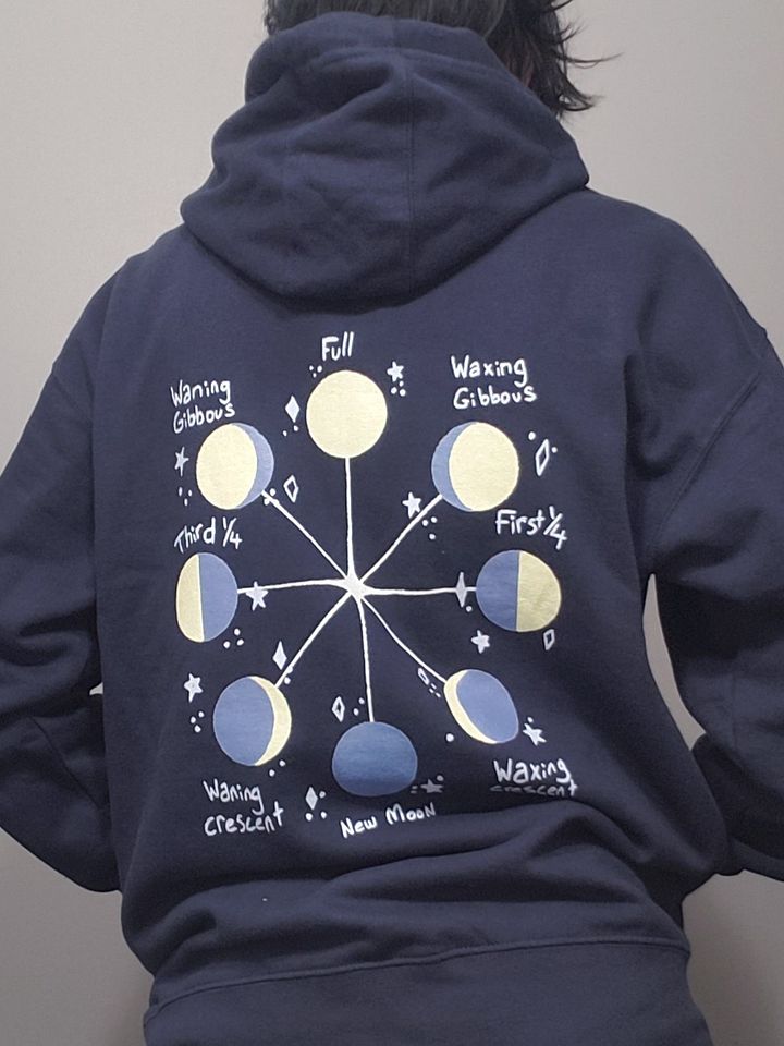 Phases of the Moon Hoodie product image (2)