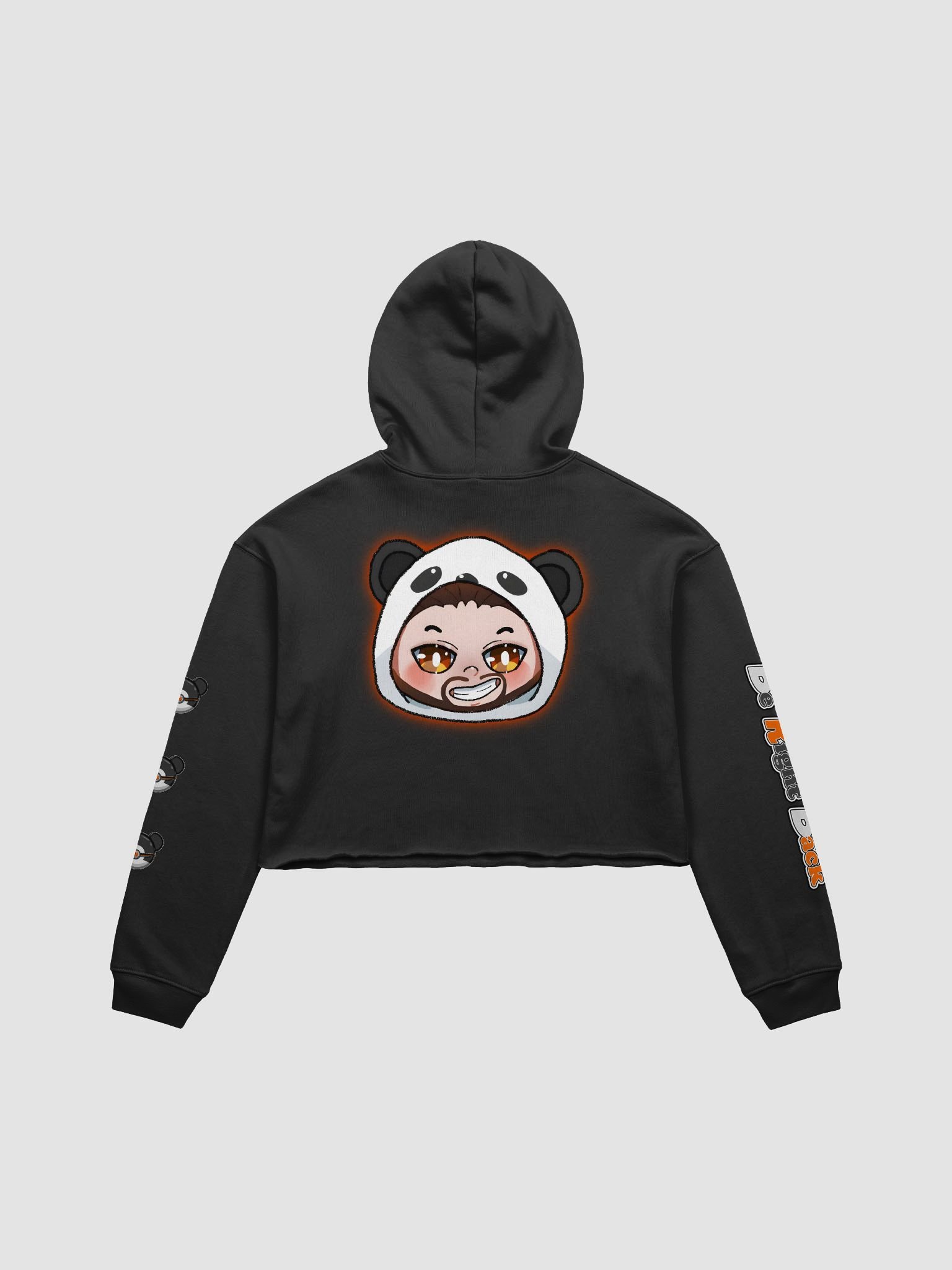 ThePandaMechanic Cropped Hoodie product image (2)