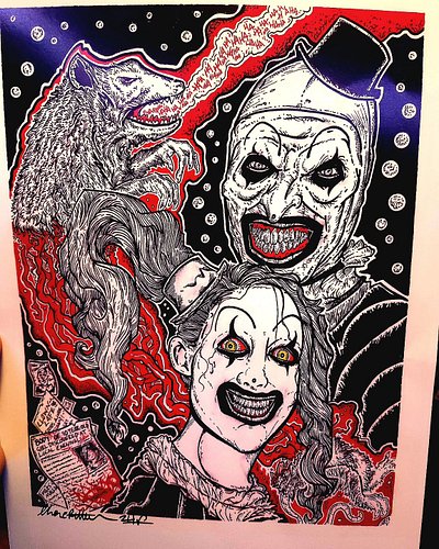 The Wife got me the newest addition to The Funhouse last weekend at the Monroe oddities and horror convention and im in love ...