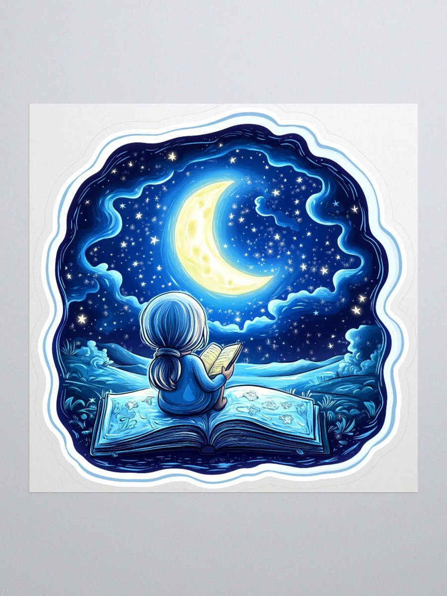 Moonlit Storytime Sticker product image (3)