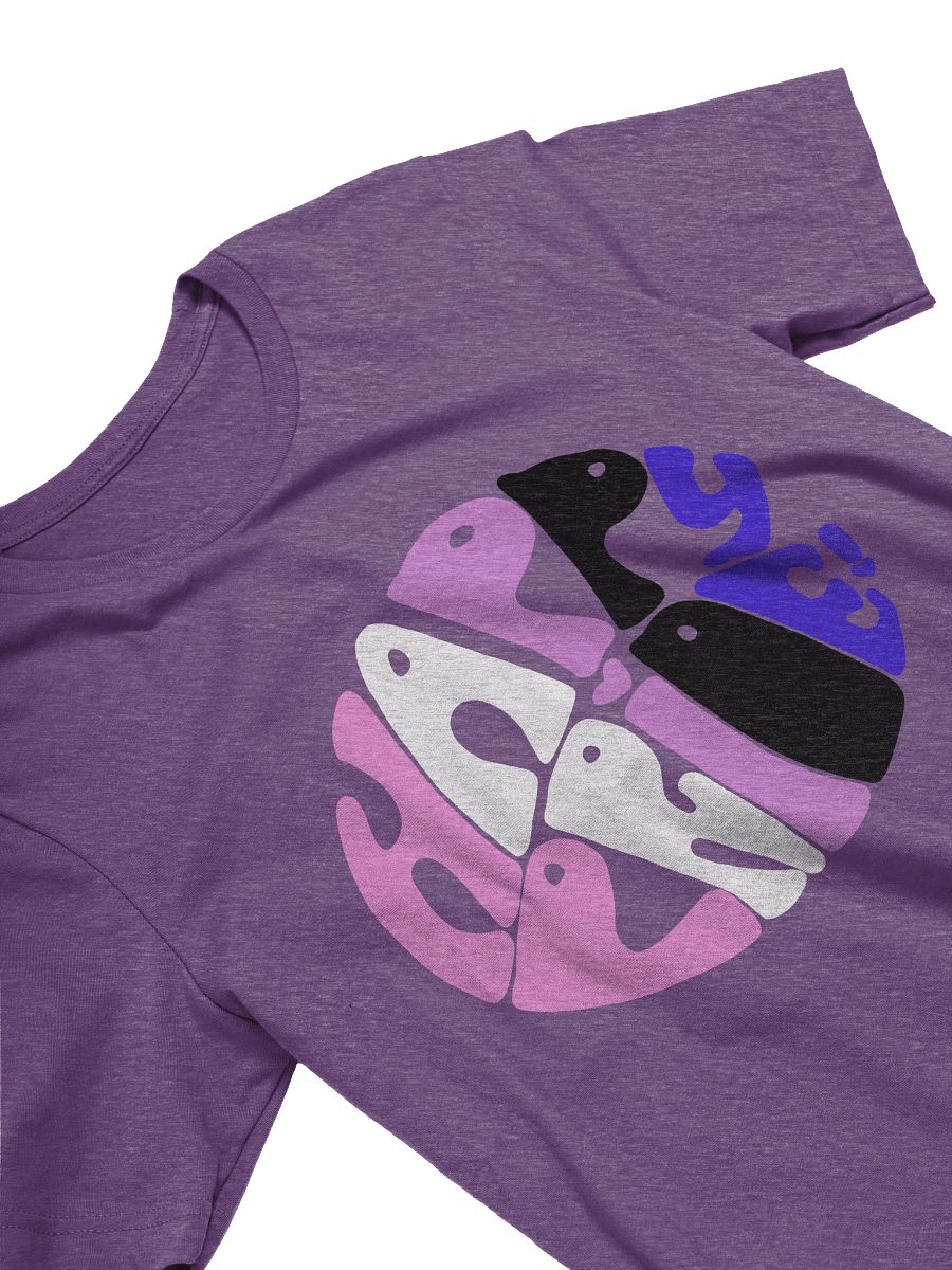 Genderfluid Happy Pride big print tee product image (3)