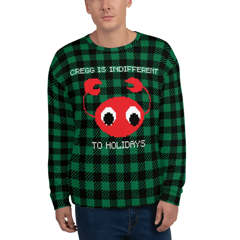 Cregg is indifferent to holidays Sweatshirt product image (4)
