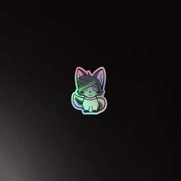 SHINY DAMON PLUSH STICKER product image (2)