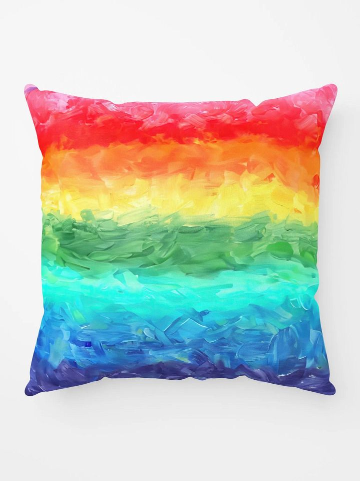 Retro Pride - 1978 Color Wash Design Throw Pillow product image (1)